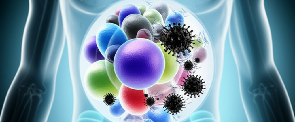 Lactobacillus rhamnosus โปรไบโอติกเชื่อมกับภูมิคุ้มกันและการชะลอความเสื่อมของเซลล์ section 2