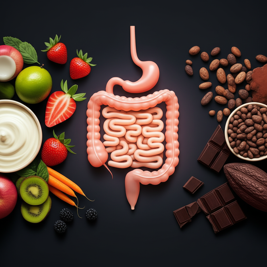 โปรไบโอติกจากแหล่งธรรมชาติ และโกโก้: สองสิ่งมหัศจรรย์เพื่อสุขภาพลำไส้ที่ดี - Main Cover Image