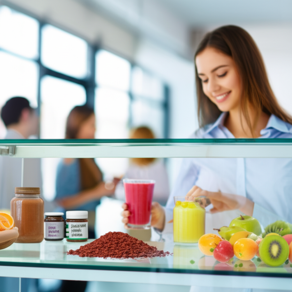 ร้านเครื่องดื่มสุขภาพใกล้ฉัน: โพรไบโอติกคาเคาแท้ ไม่มีน้ำตาลดีต่อลำไส้ - Main Cover Image