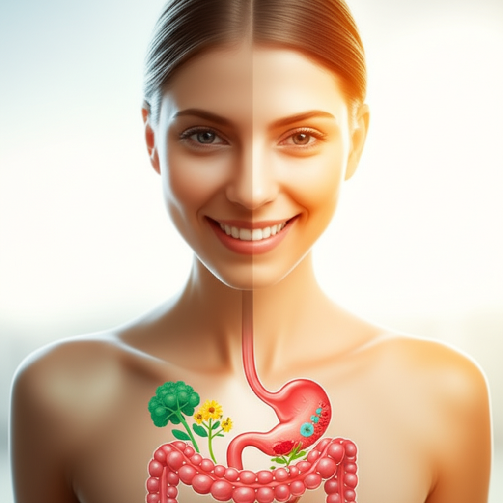 โพรไบโอติก ช่วยผิวพรรณสดใส: ปรับสมดุลลำไส้ สู่ความงามจากภายใน section 1