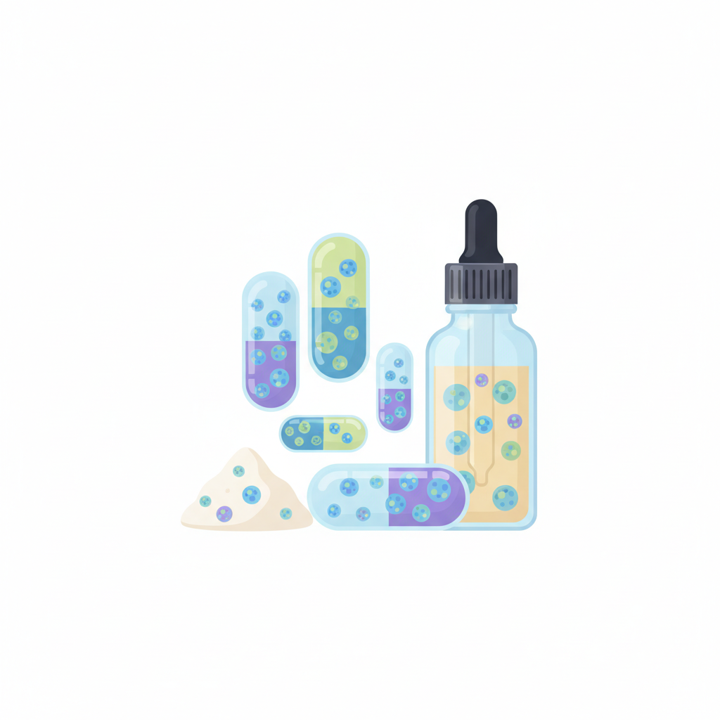 รู้ก่อนเลือก: โพรไบโอติกแบบน้ำ ผง เม็ด แบบไหนใช่สำหรับลำไส้คุณ section 5