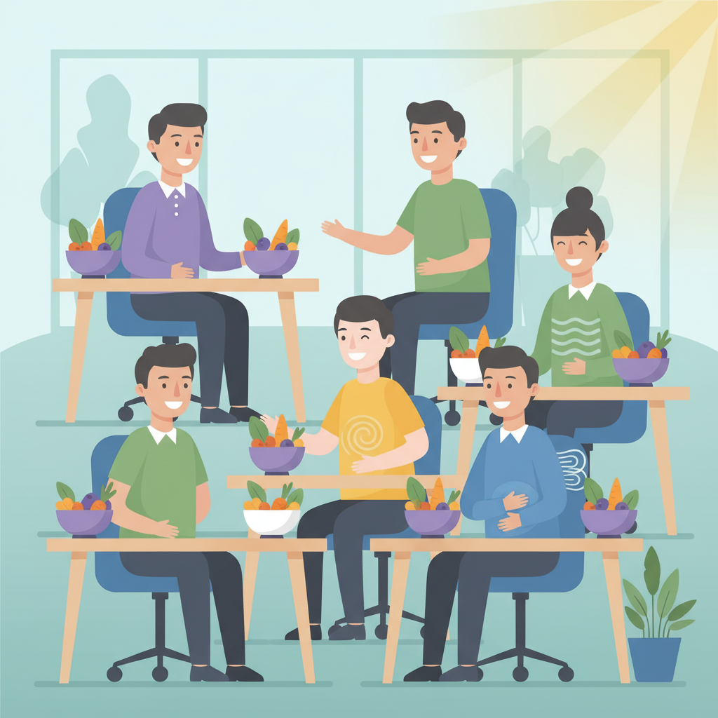 มนุษย์ออฟฟิศเจอออฟฟิศซินโดรม: กินอะไรดีให้ลำไส้สมดุล ห่างไกลอาการปวด - Main Cover Image