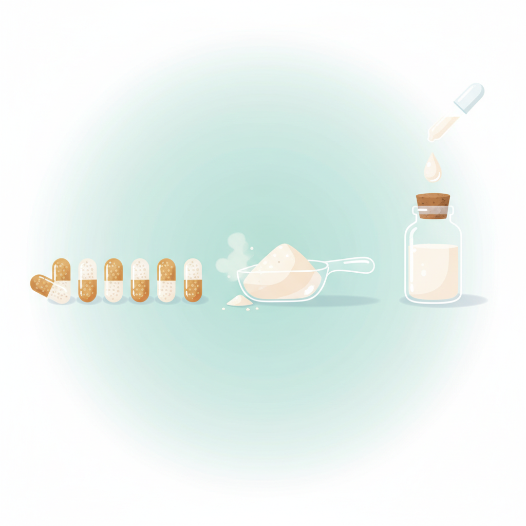 โพรไบโอติก น้ำ ผง เม็ด: ไขความลับเลือกอย่างไร ลำไส้ดีจากภายใน section 1