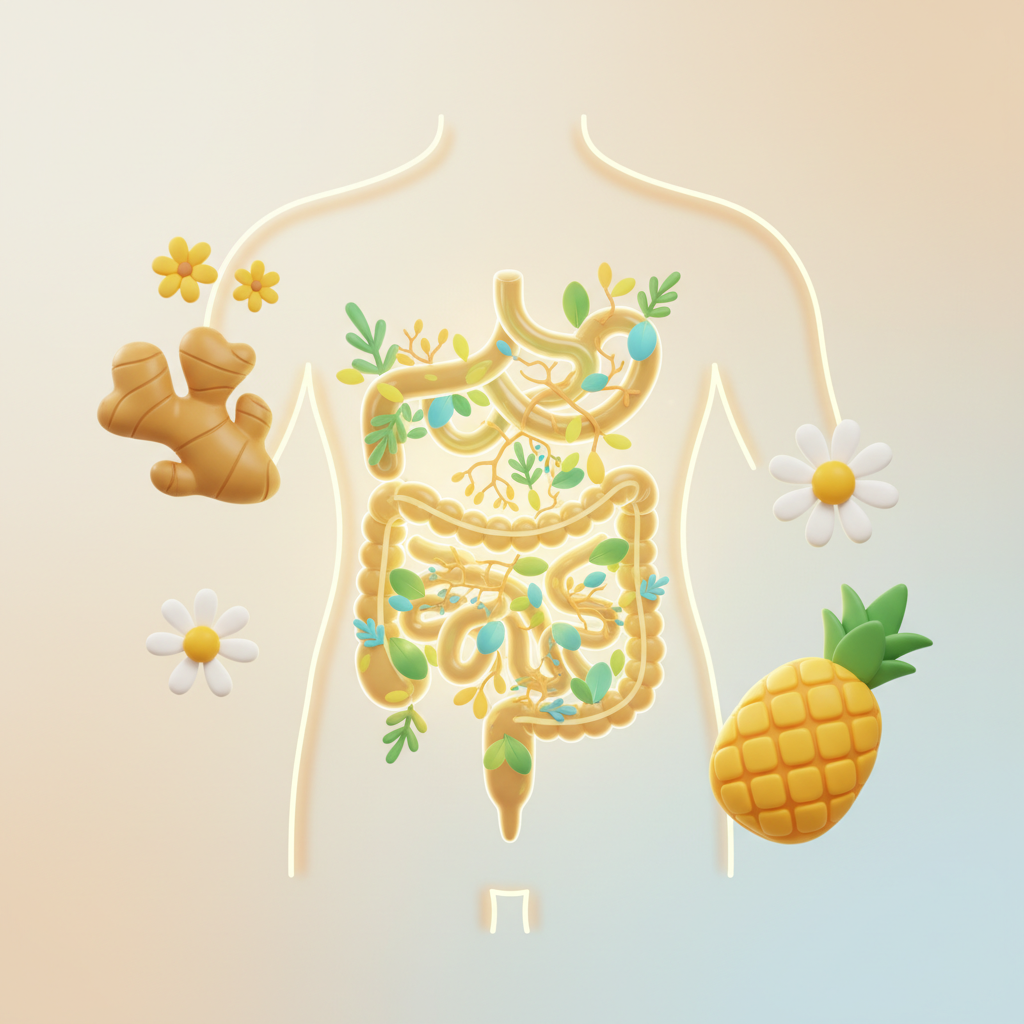 ท้องอืด อาหารไม่ย่อย กินอะไรดี? เคล็ดลับธรรมชาติบำบัดคืนสมดุลให้ลำไส้จากภายใน - Main Cover Image