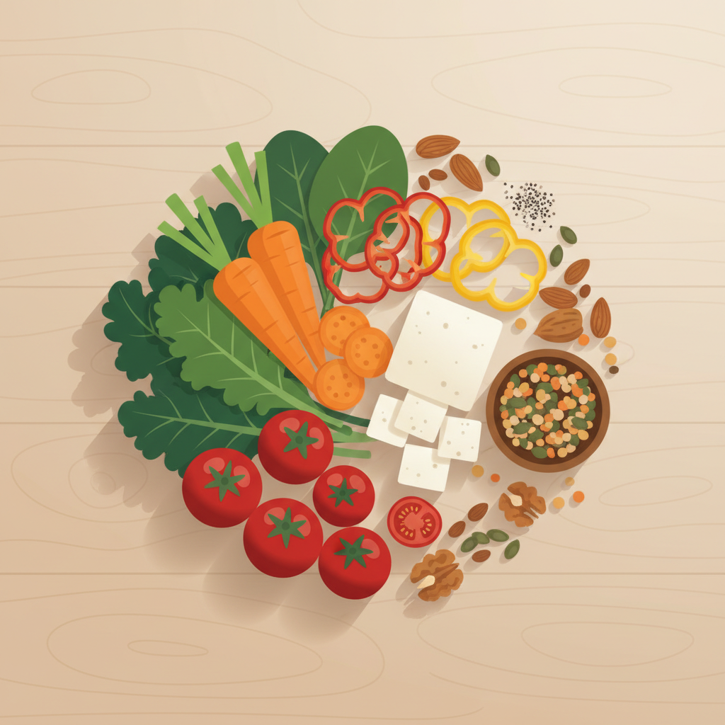 อาหารเสริมสำหรับคนกินเจ/มังสวิรัติ: เติมเต็มสารอาหารธรรมชาติเพื่อลำไส้ดี section 1